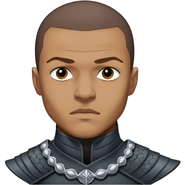 Grey Worm from game of thrones emoji