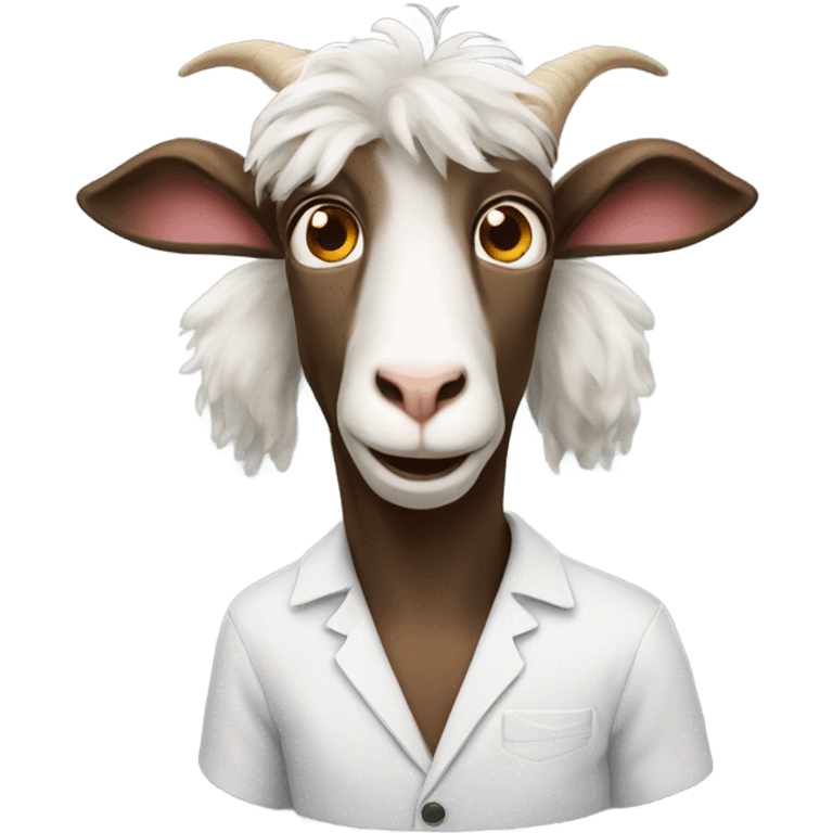 Einstein goat emoji