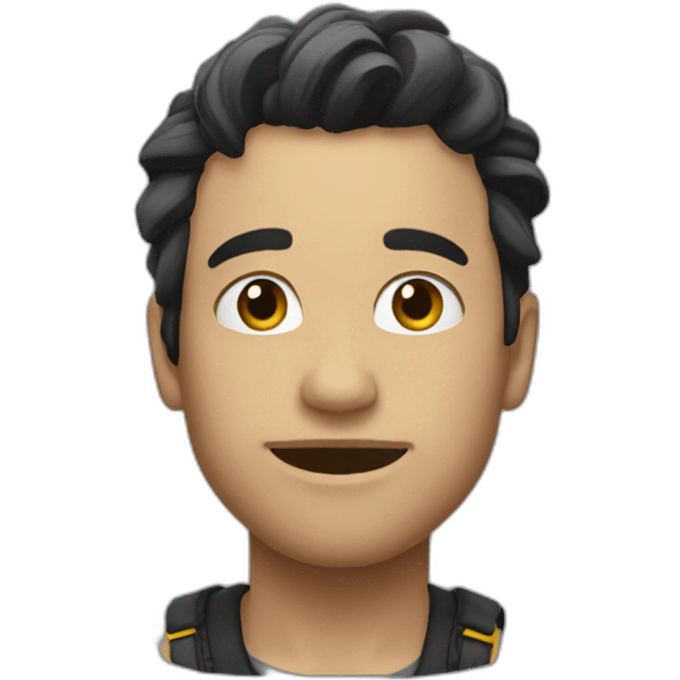 Siyah kurt emoji