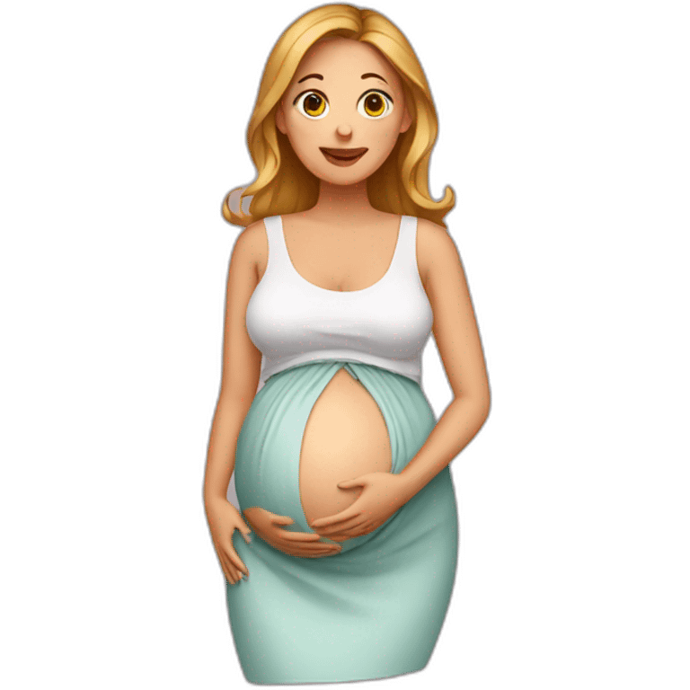 pregnant  emoji