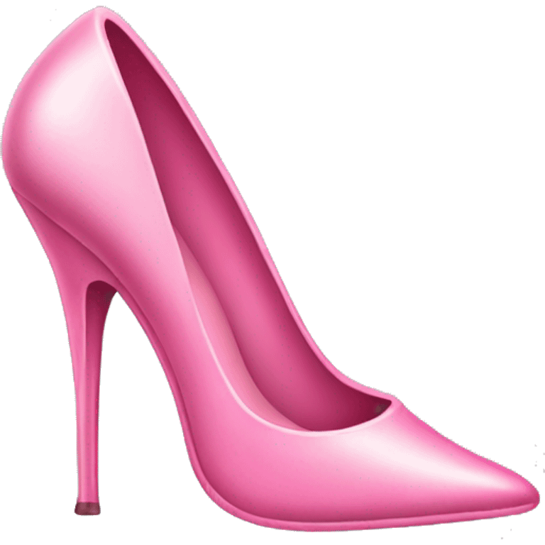 pink stiletto shoes emoji