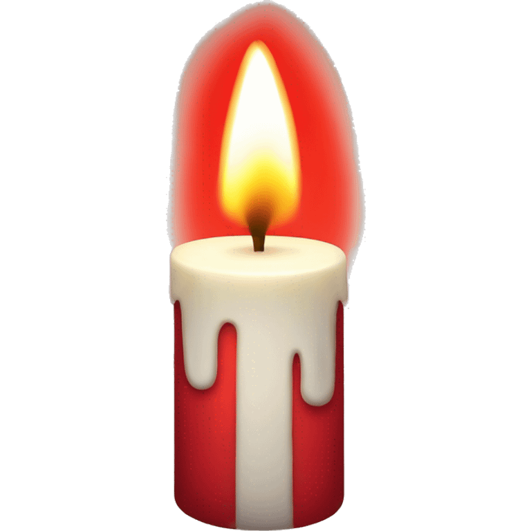 Red candle emoji