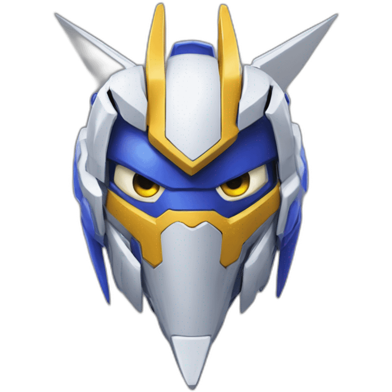 Digimon omegamon last evolution face emoji