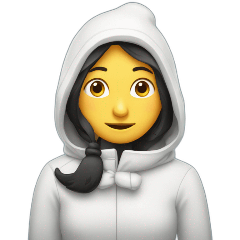 Femelle du pingouin emoji