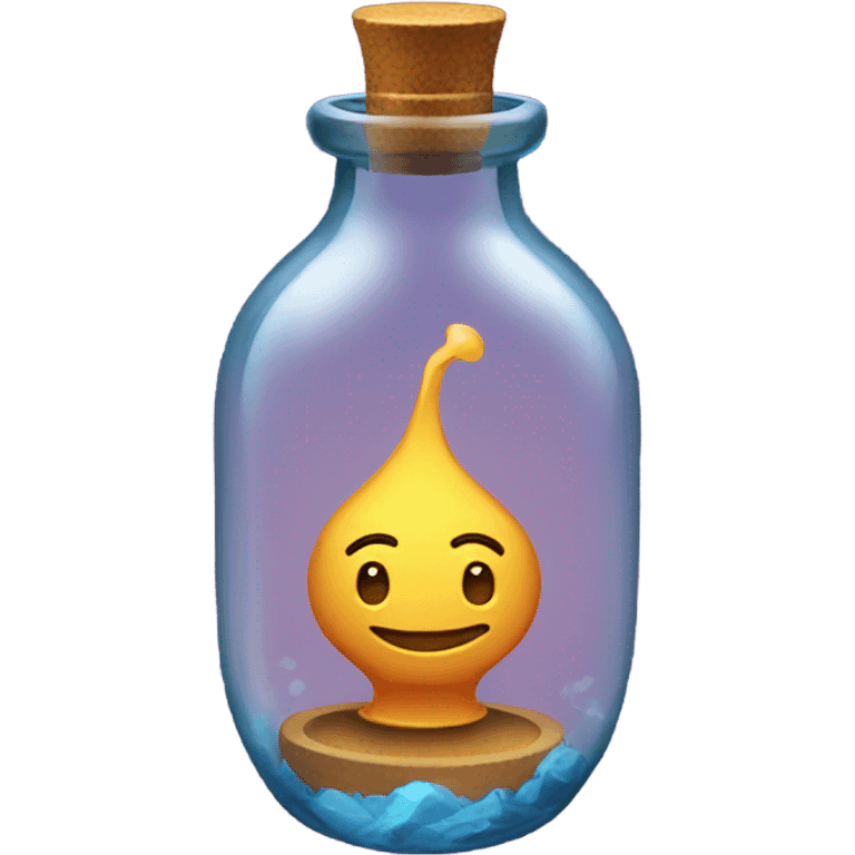 Genie in a bottle  emoji