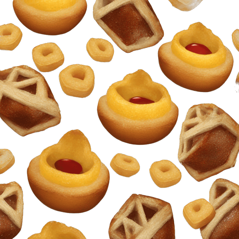 roscón de reyes relleno de nata emoji