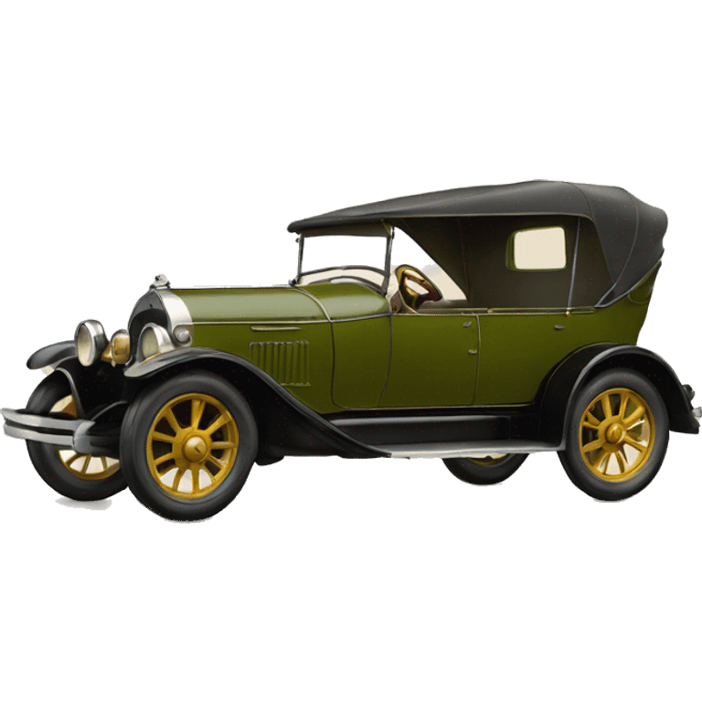 car 1920s emoji