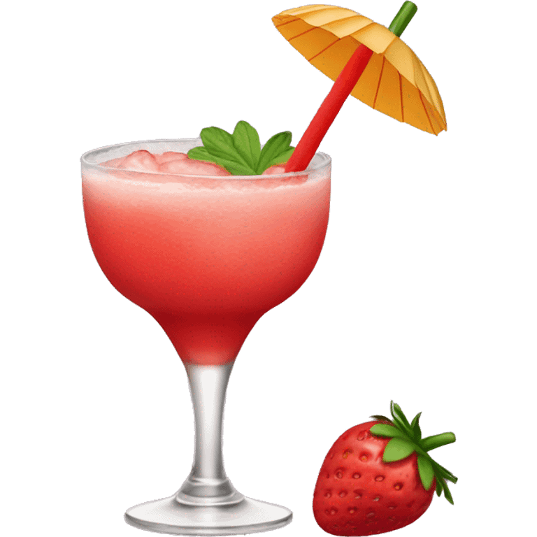 Strawberry daiquiri  emoji