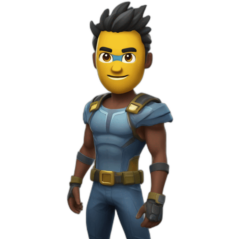 Skin super héros sur fortnite emoji