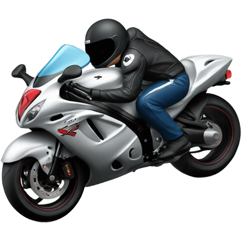 Suzuki hayabusa mit fahre emoji