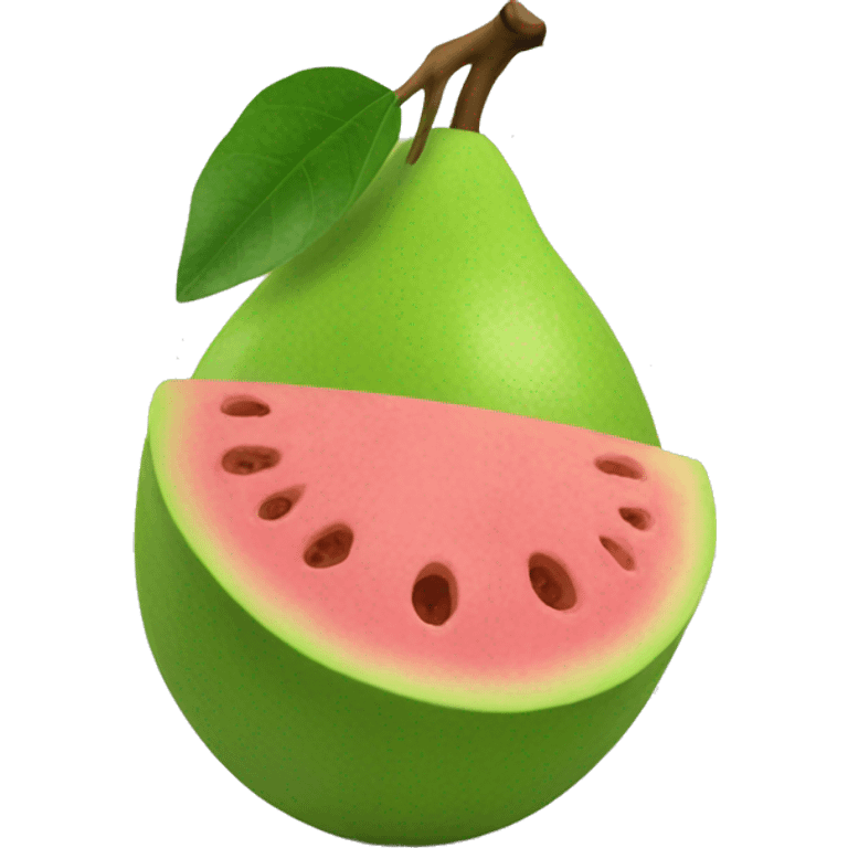 3D Guava emoji