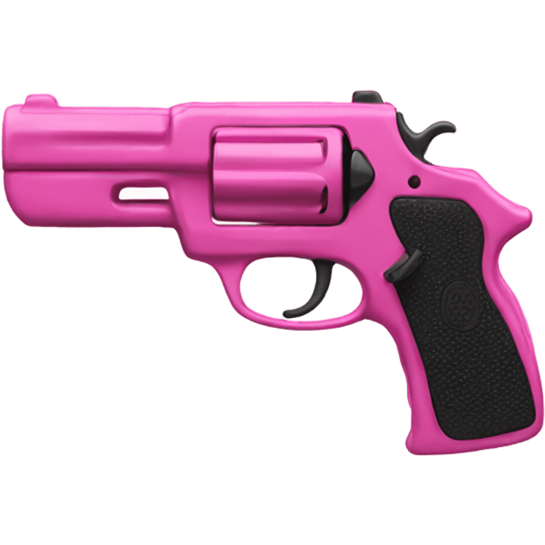 pink gun emoji