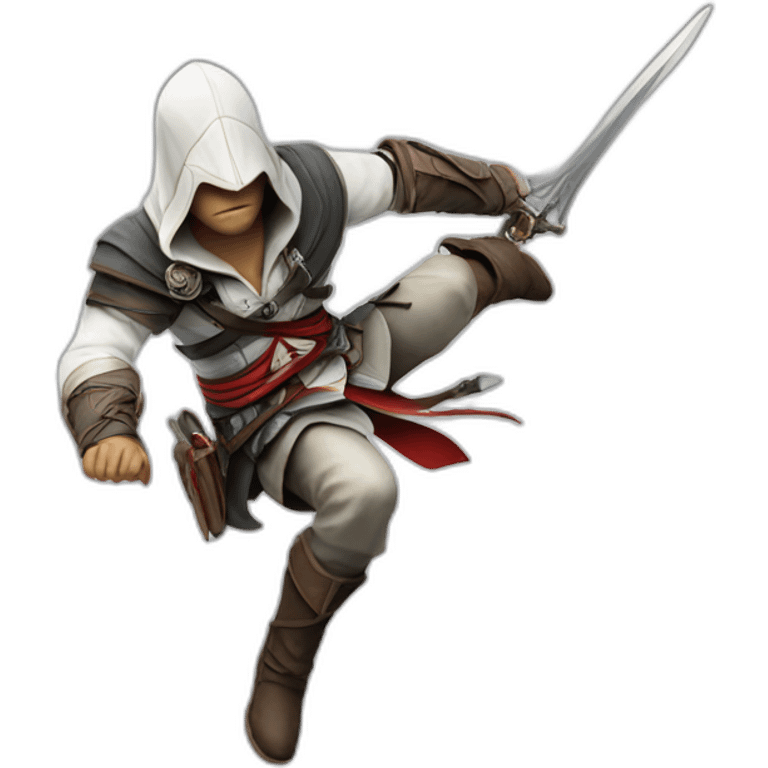 assassin's creed funny fall emoji