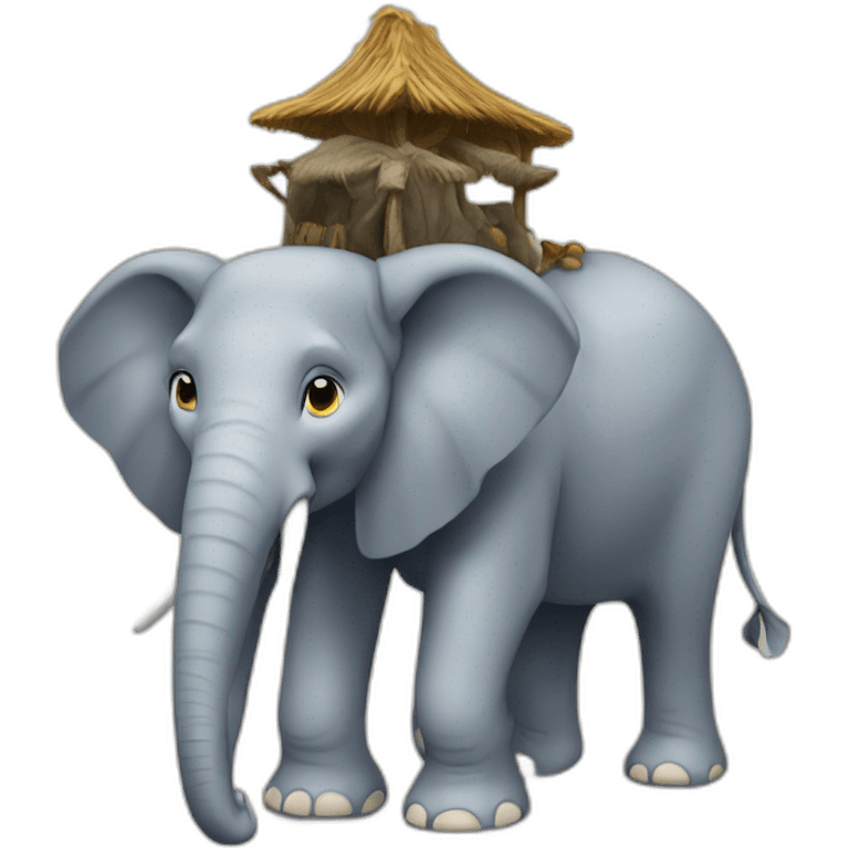 trtue sur elephant emoji