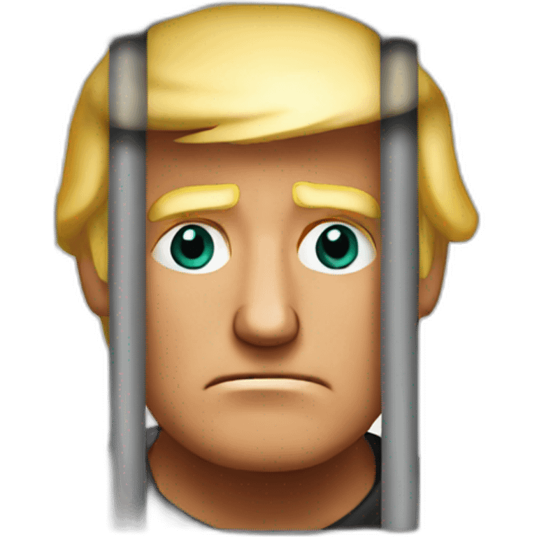 trump in jail emoji