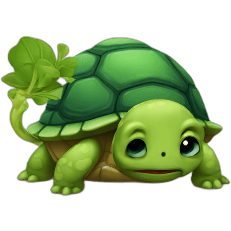 turle crying emoji