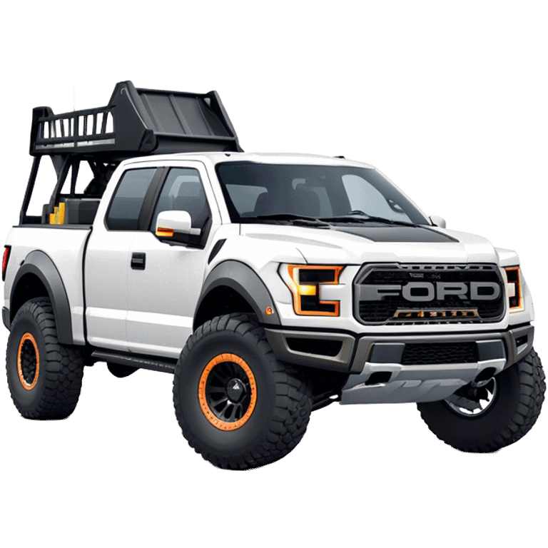 Ford f150 Raptor - Ford (Model Year: 2024) (Iconic colour: White) emoji