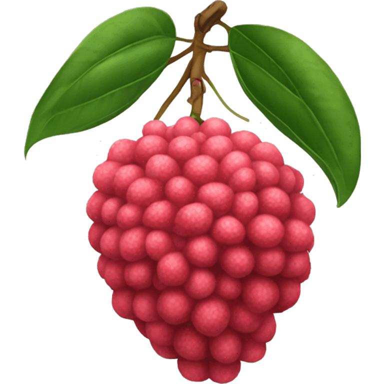 Lychee emoji