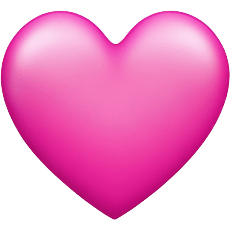 Pink heart emoji