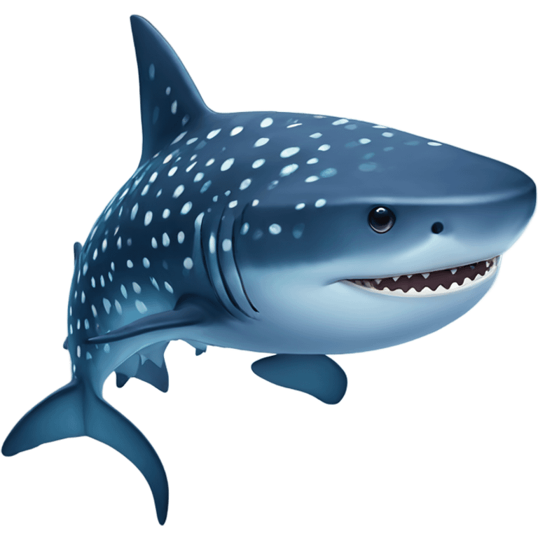 Whale shark emoji