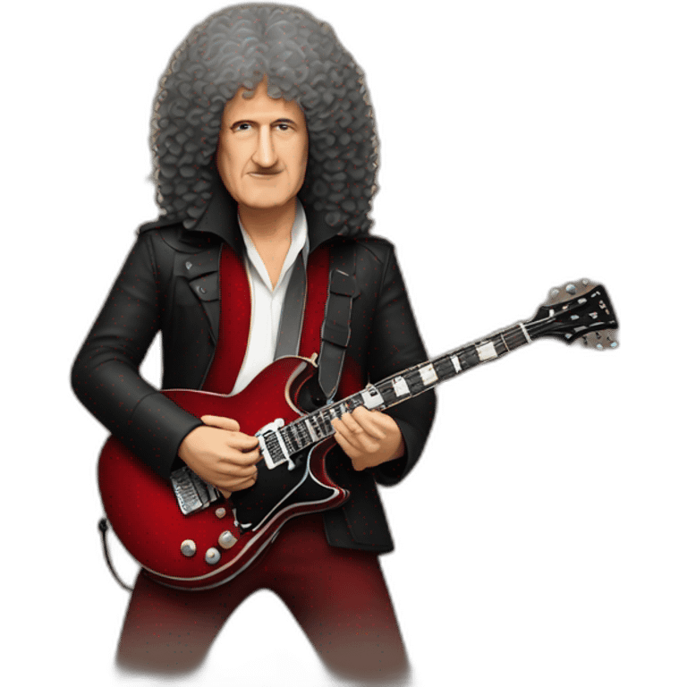 Brian May guitar solo emoji