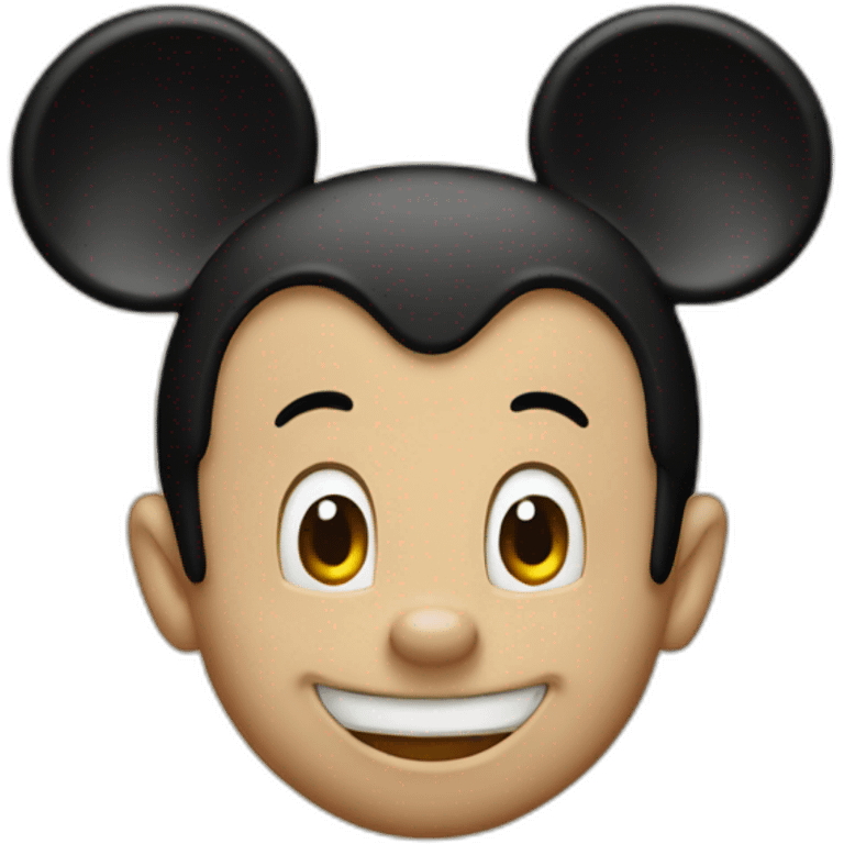 Mickey Mouse emoji