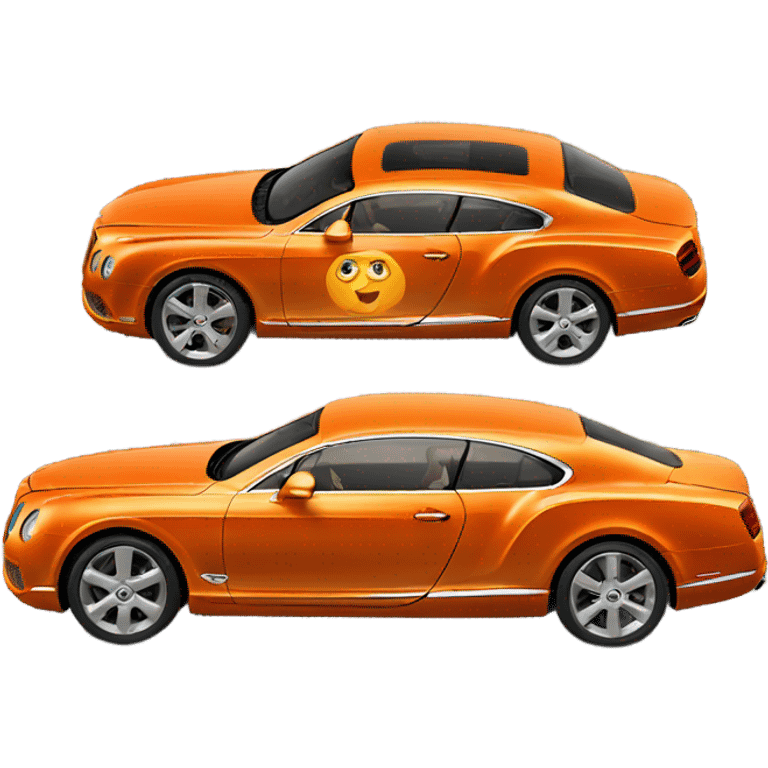 Orange Bentley emoji