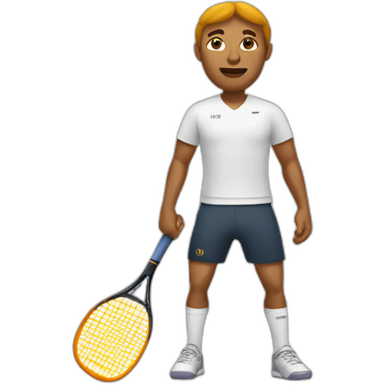 Squash man player emoji