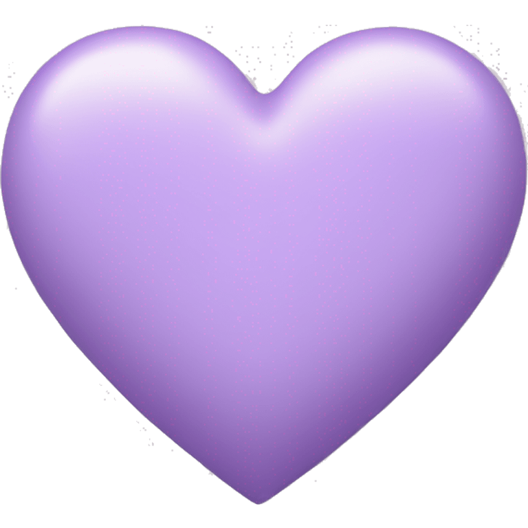 Pastel Purple Heart emoji