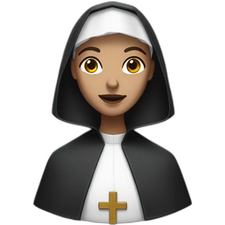 The nun emoji