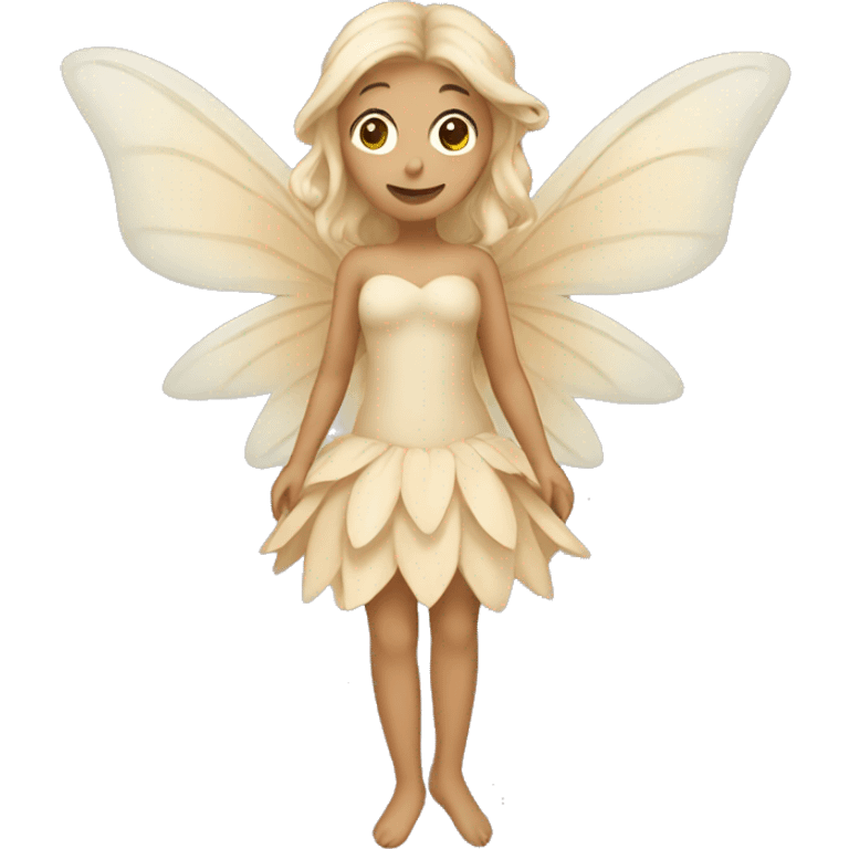 Beige fairy emoji