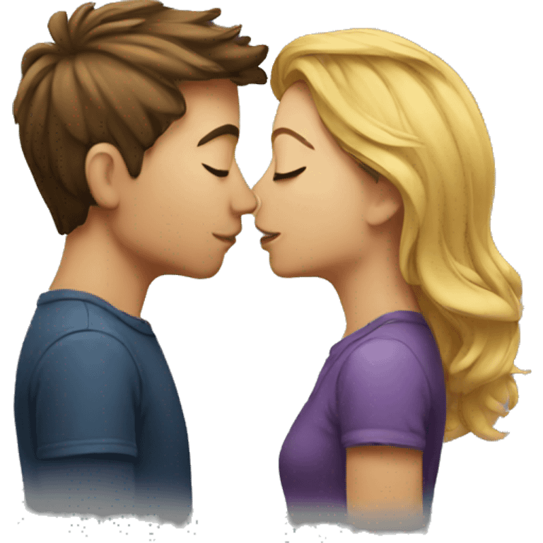 kissing emoji