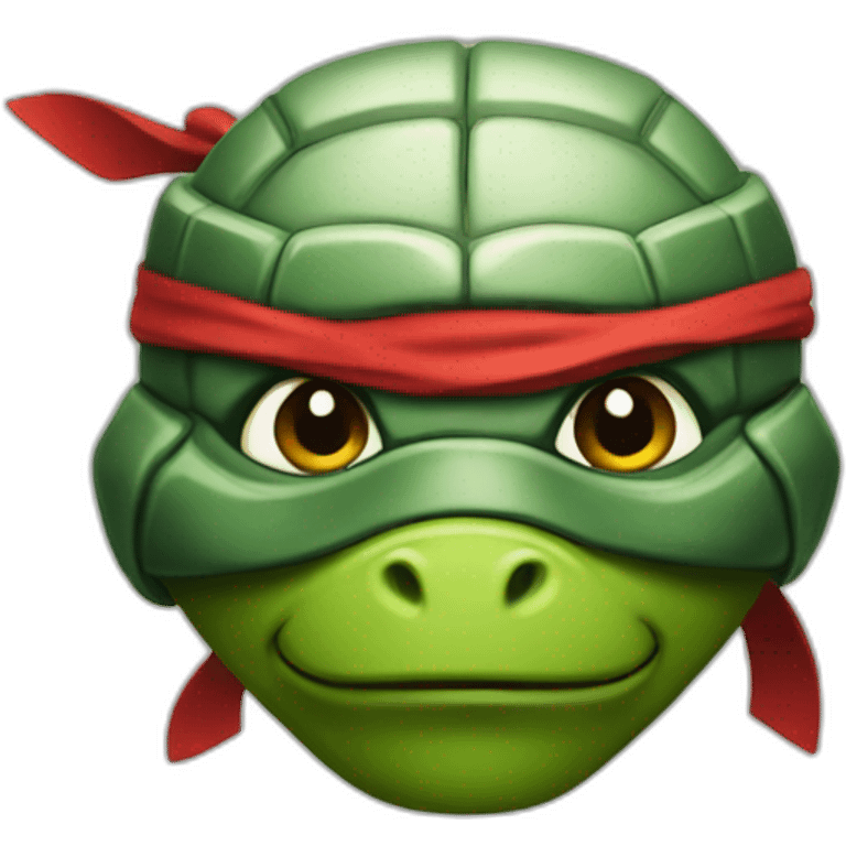 Raphael ninja turtle emoji