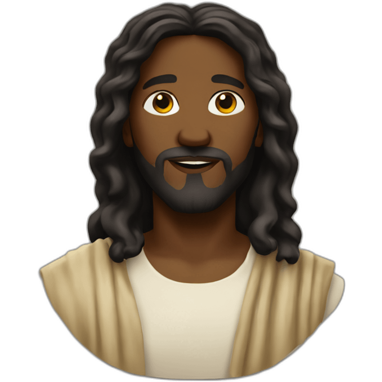 Black jesus emoji