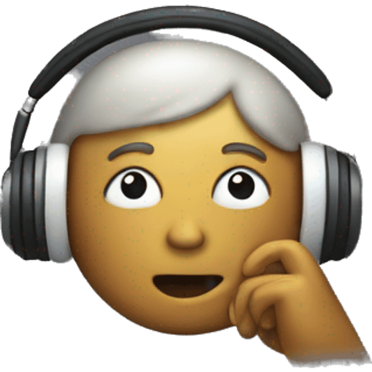 Computer listening for voice input emoji