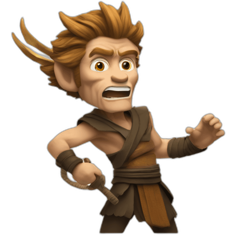 willem dafoe as son wukong emoji