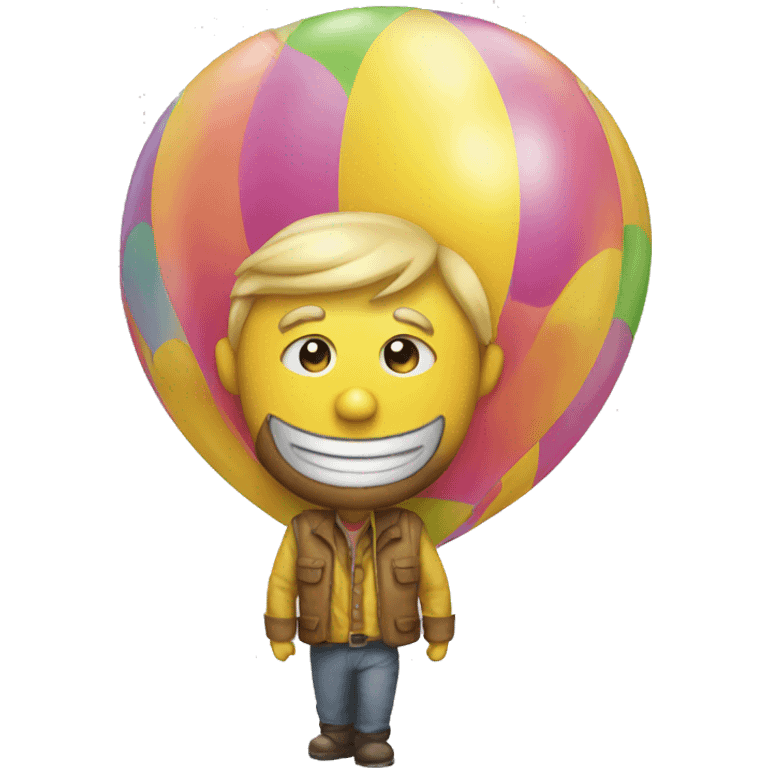 Balloon man emoji