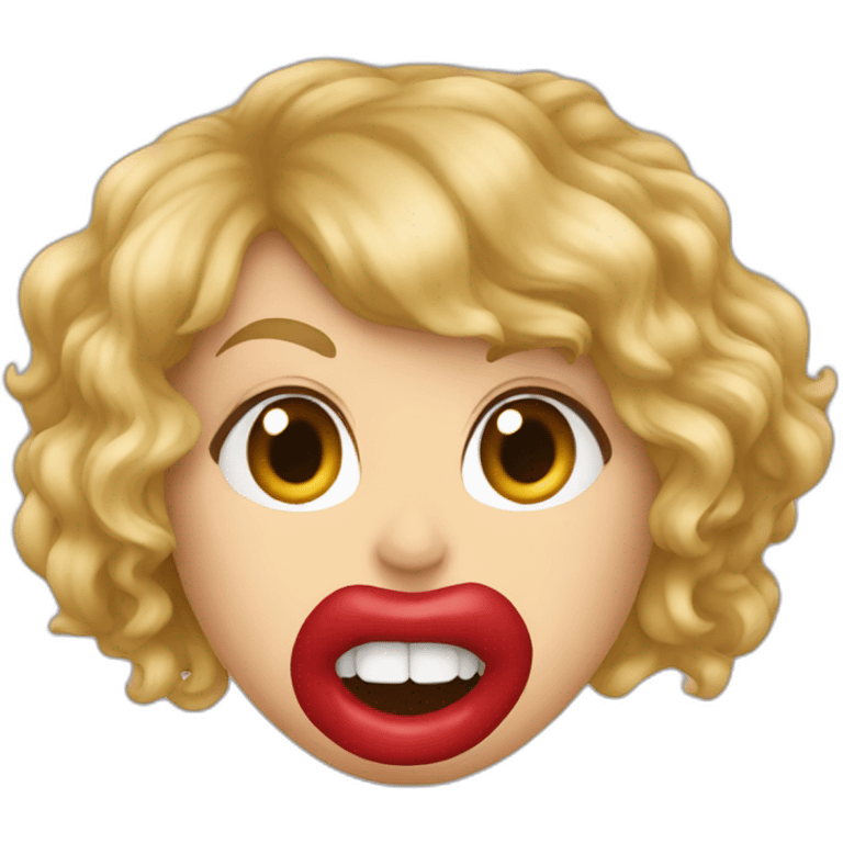 taylor-swift-mouth-bbc emoji