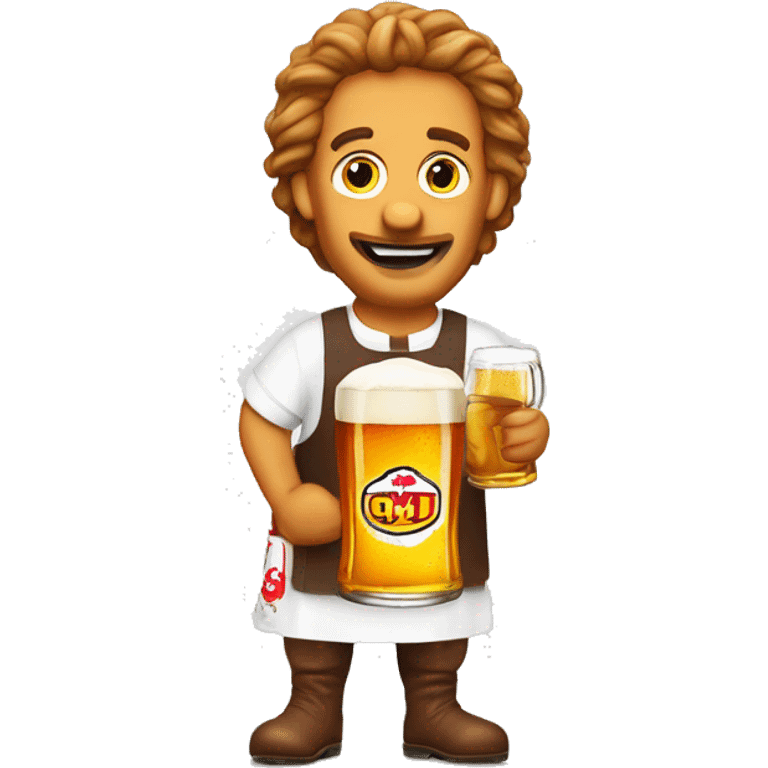 Wienerschnitzel mit Bier  emoji