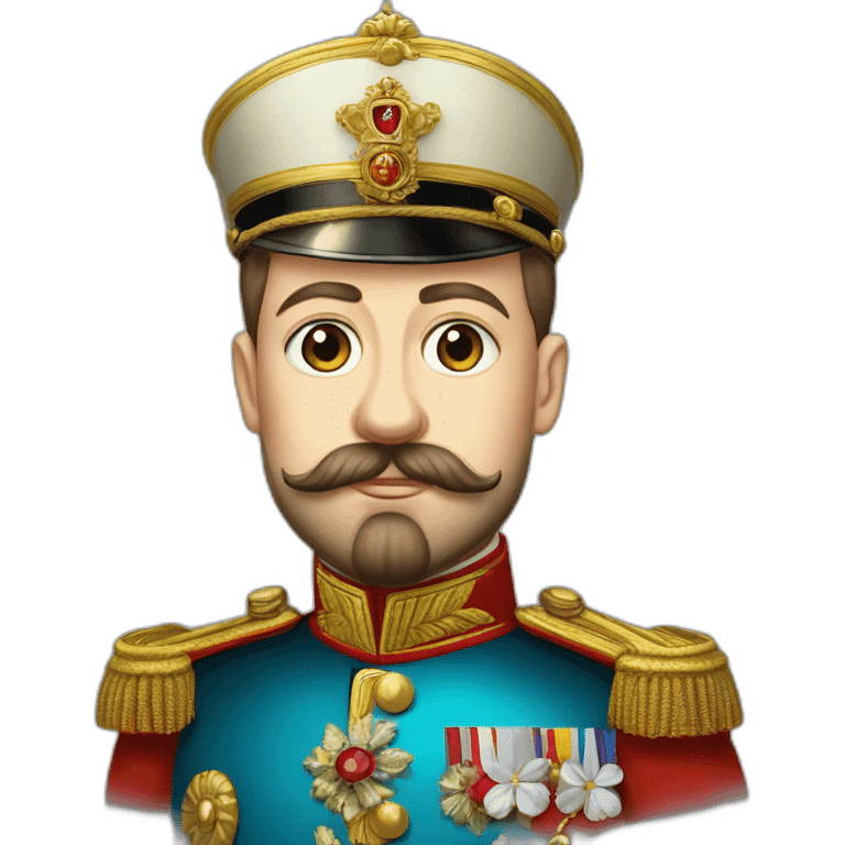 Russian Emperor Nicholas II emoji