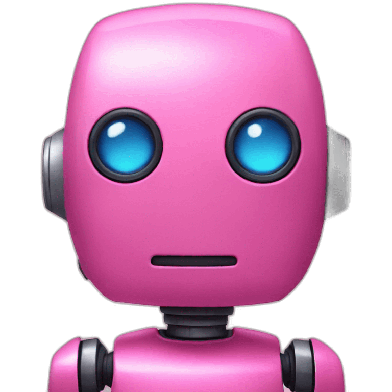 pink robot emoji