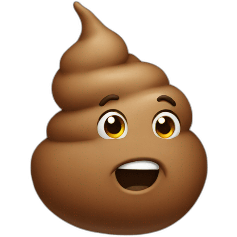 Realistic poop emoji