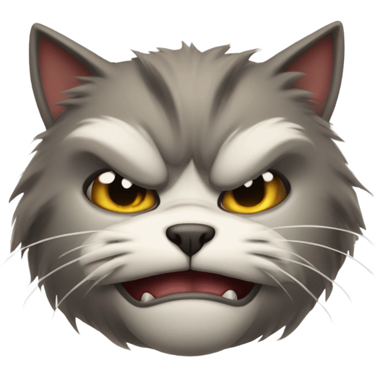 angry kitty emoji