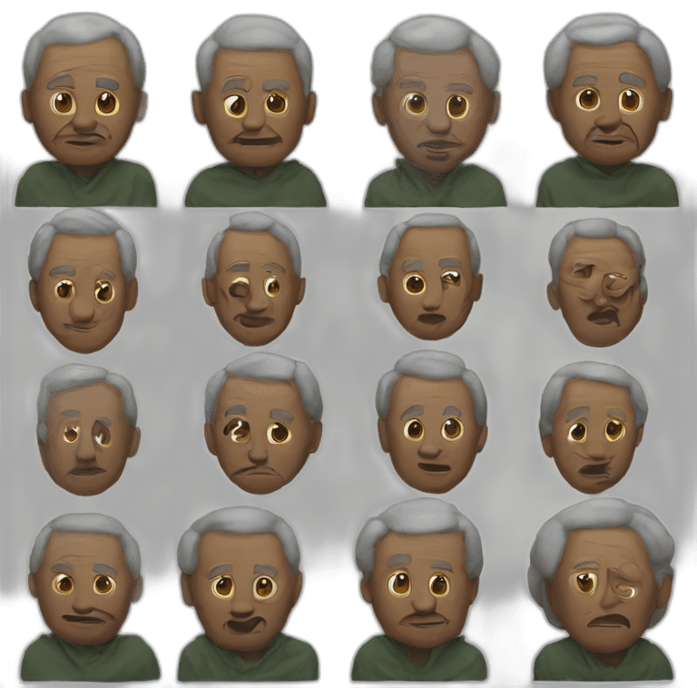 ladron efecto mandela emoji