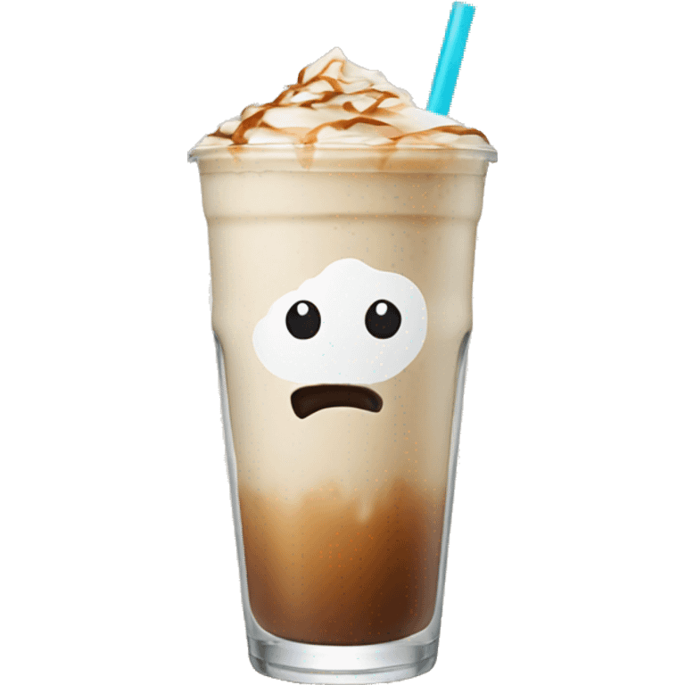 iced chai latte  emoji