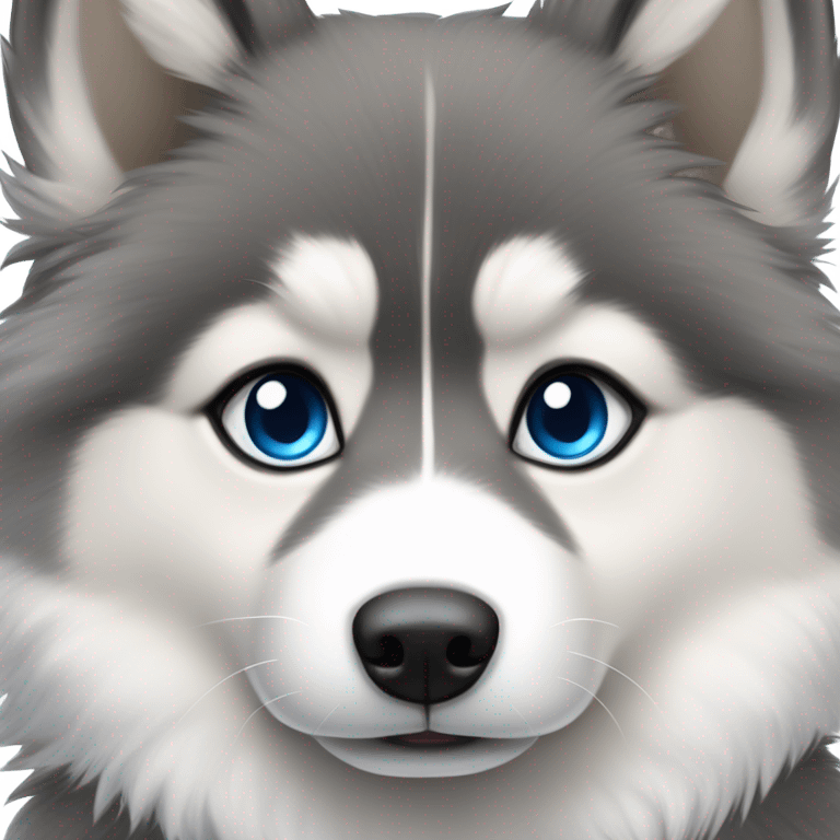 Pomsky emoji