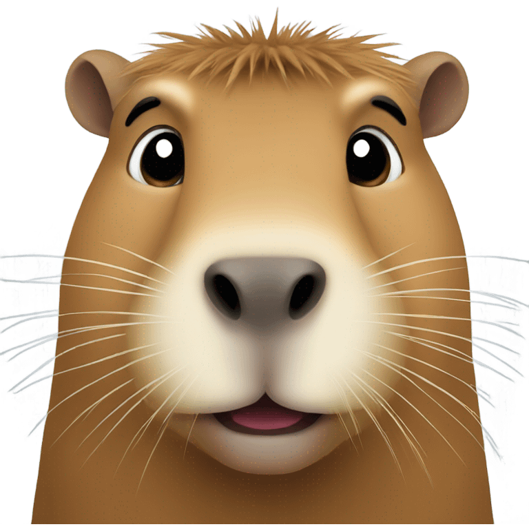 Capybara emoji