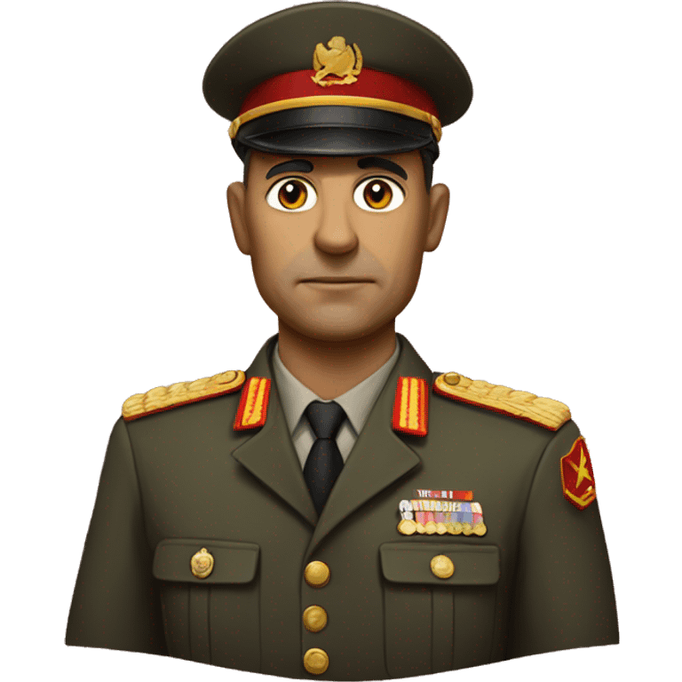 Communist officer emoji