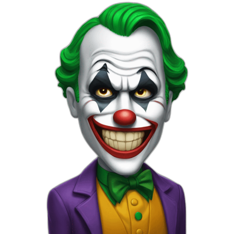 Joker from batman emoji