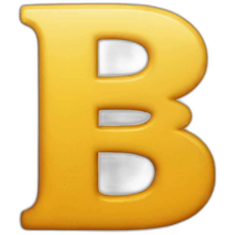 letter B emoji